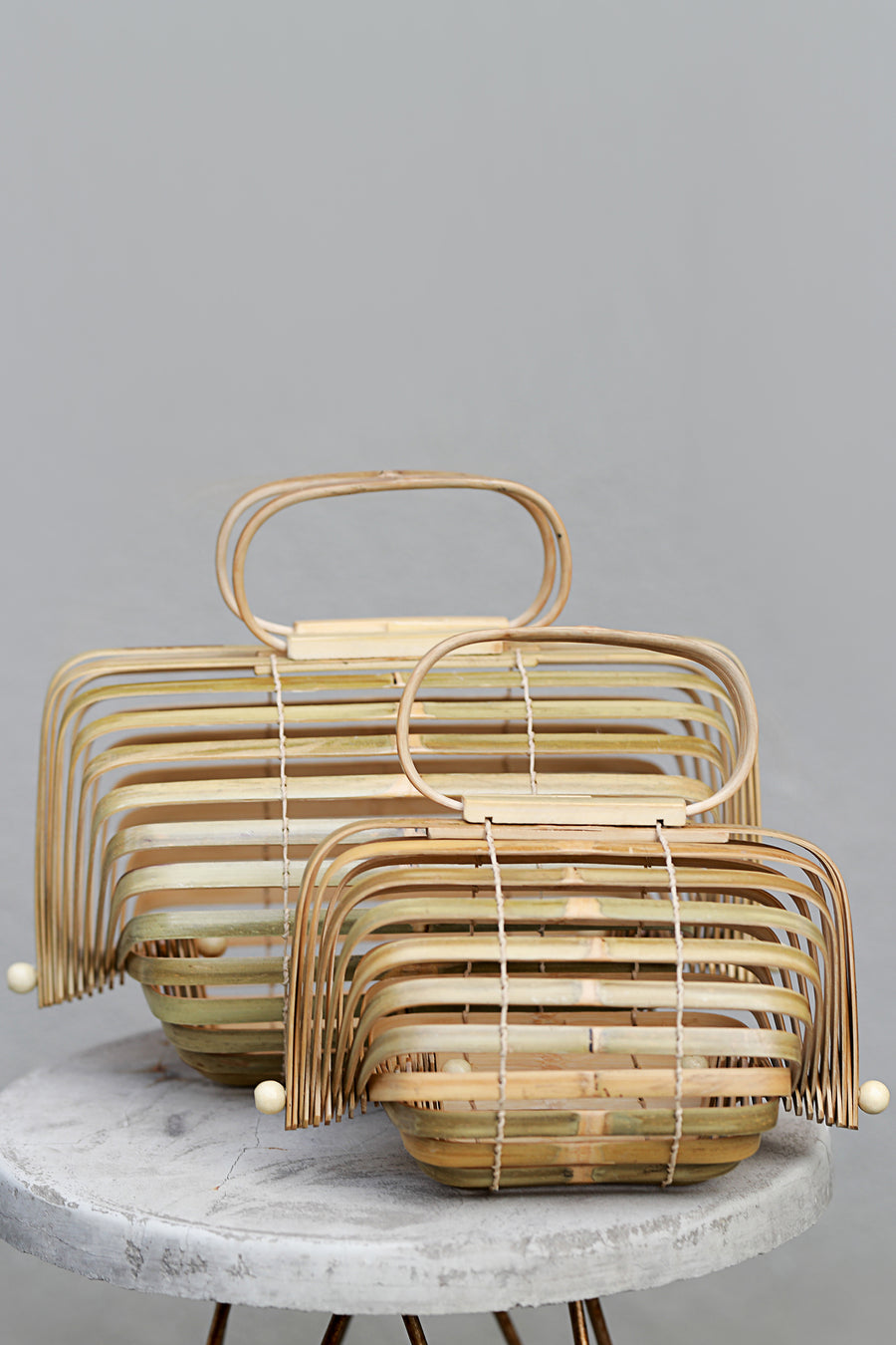 The Accordion Bamboo Bag - Small