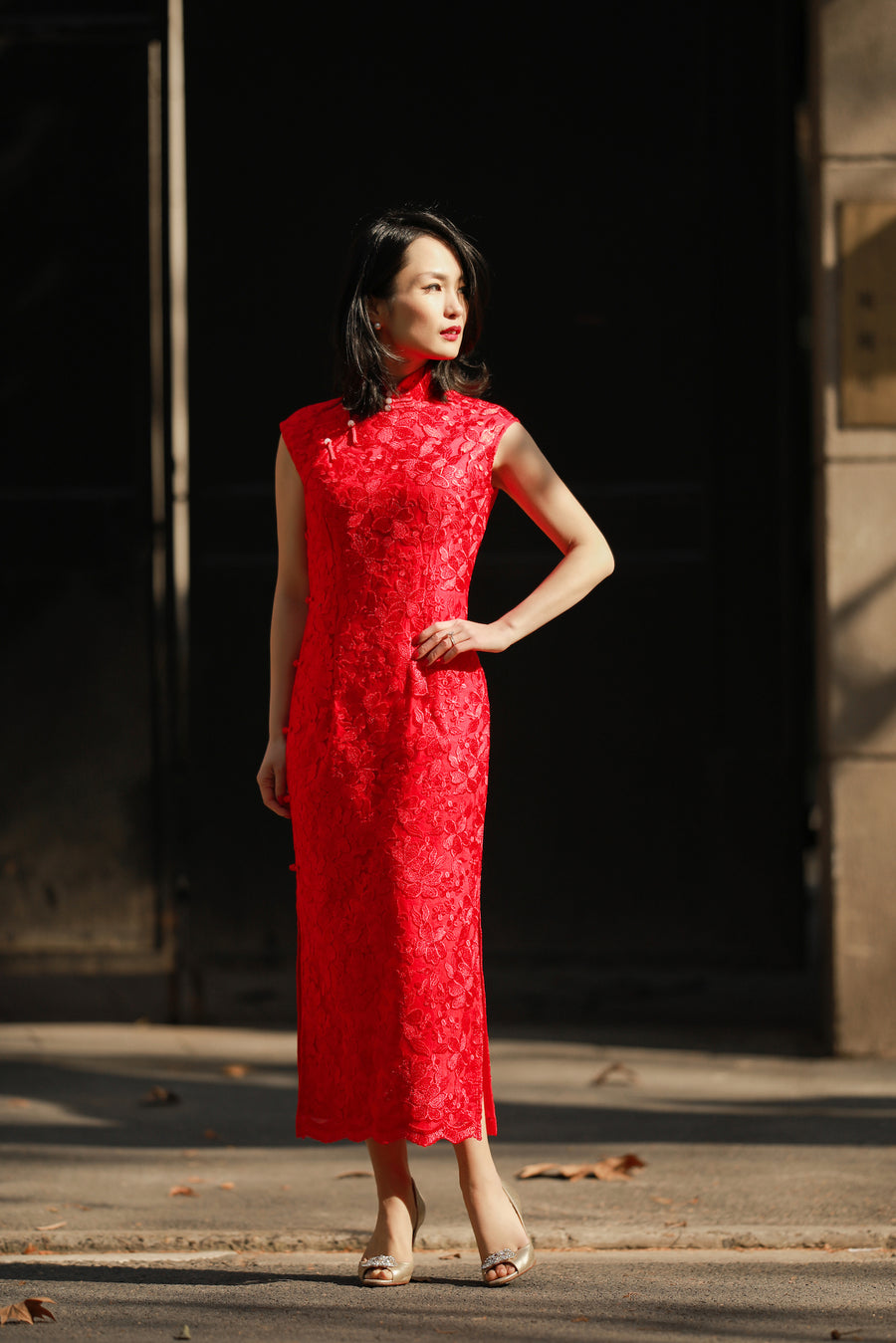 red qipao dress The Little Red Qipao